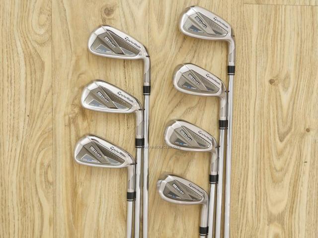 Iron set : Taylormade : ชุดเหล็ก Taylormade SIM2 MAX (รุ่นล่าสุด ออกปี 2021 ตีง่าย ไกล) มีเหล็ก 5-Pw,Sw (7 ชิ้น) ก้านเหล็ก KBS MAX 85 Flex R