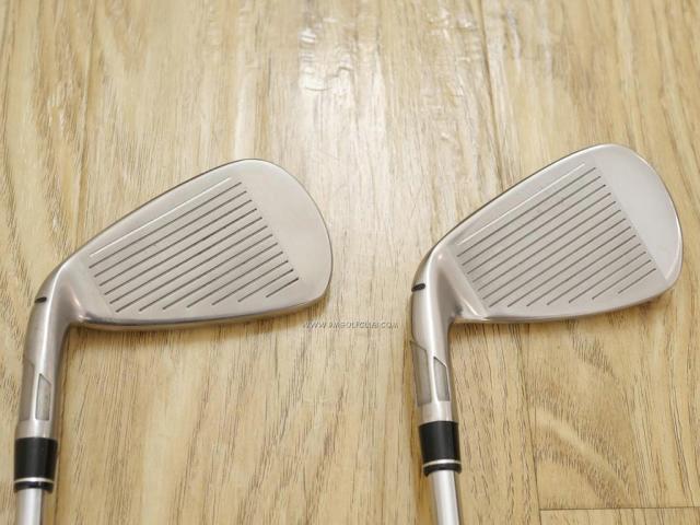 Iron set : Taylormade : ชุดเหล็ก Taylormade SIM2 MAX (รุ่นล่าสุด ออกปี 2021 ตีง่าย ไกล) มีเหล็ก 5-Pw,Sw (7 ชิ้น) ก้านเหล็ก KBS MAX 85 Flex R