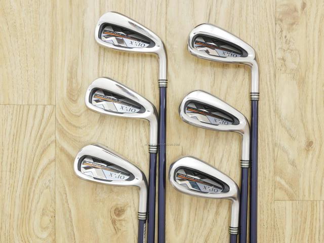 Iron set : XXIO : ชุดเหล็ก XXIO 10 (ปี 2019 ตีง่ายมากๆ ไกลมากๆ) มีเหล็ก 5-Pw (6 ชิ้น) ก้านกราไฟต์ MP1000 Flex R