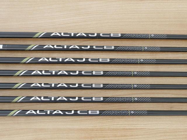 Iron set : Ping : ชุดเหล็ก Ping G730 (รุ่นล่าสุด ปี 2024 Japan Spec. ใบใหญ่ ง่ายที่สุด ไกลที่สุดของ Ping) มีเหล็ก 7-Pw,Aw,50,56 (7 ชิ้น) ก้านกราไฟต์ Ping ALTA J CB Flex S