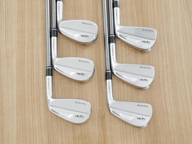 Iron set : Honma : ชุดเหล็ก Honma Tour World TW757B (ออกปี 2022) มีเหล็ก 5-Pw (6 ชิ้น) ก้านกราไฟต์ Honma VIZARD IB-WF 100 Flex S