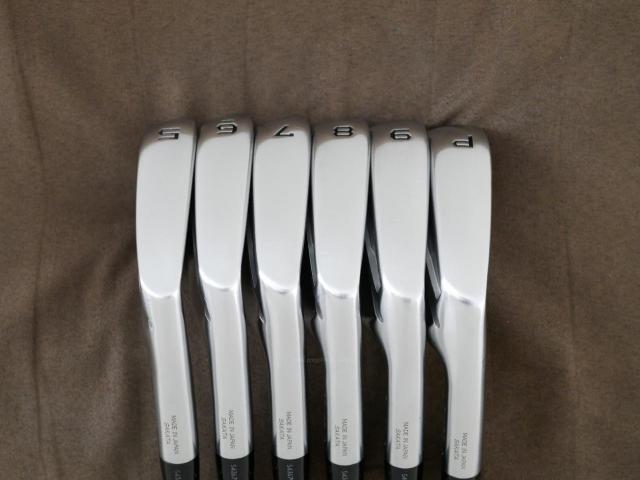 Iron set : Honma : ชุดเหล็ก Honma Tour World TW757B (ออกปี 2022) มีเหล็ก 5-Pw (6 ชิ้น) ก้านกราไฟต์ Honma VIZARD IB-WF 100 Flex S