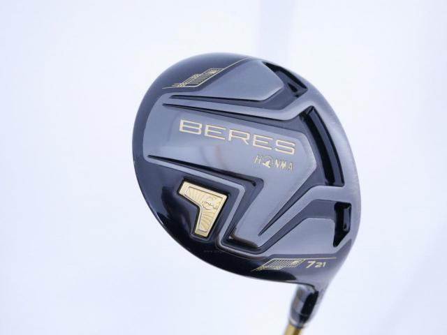 Fairway Wood : Honma : **ก้าน 3 ดาว** หัวไม้ 7 Honma Beres Black (รุ่นปี 2023) Loft 21 ก้าน Honma ARMRQ MX Flex R (3 ดาว)