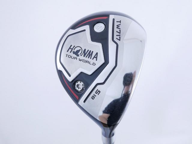 Fairway Wood : Honma : หัวไม้ 5 Honma Tour World TW717 Loft 18 ก้าน Honma Vizard TA75 Flex S