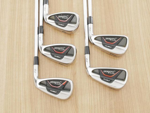 Iron set : Titleist : ชุดเหล็ก Titleist AP1 712 มีเหล็ก 6-Pw (5 ชิ้น) ก้านเหล็ก Flex S