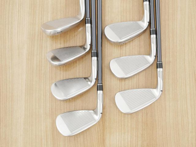 Iron set : Taylormade : ชุดเหล็ก Taylormade Stealth (ออกปี 2022 Japan Spec.) มีเหล็ก 6-Pw,Aw,Sw (7 ชิ้น) ก้านกราไฟต์ Mitsubishi Tensei TM60 Flex S