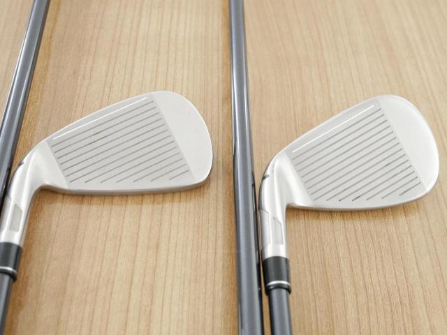 Iron set : Taylormade : ชุดเหล็ก Taylormade Stealth (ออกปี 2022 Japan Spec.) มีเหล็ก 6-Pw,Aw,Sw (7 ชิ้น) ก้านกราไฟต์ Mitsubishi Tensei TM60 Flex S