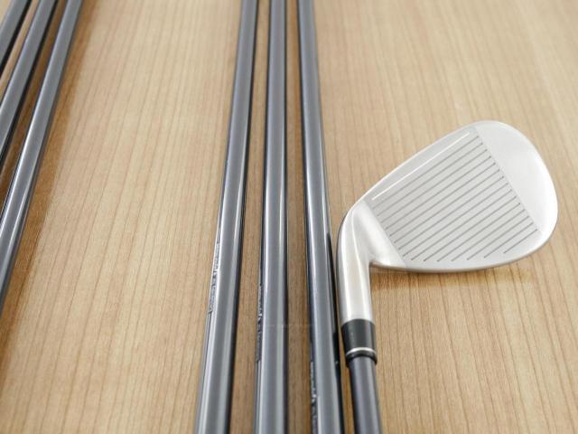 Iron set : Taylormade : ชุดเหล็ก Taylormade Stealth (ออกปี 2022 Japan Spec.) มีเหล็ก 6-Pw,Aw,Sw (7 ชิ้น) ก้านกราไฟต์ Mitsubishi Tensei TM60 Flex S