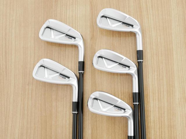 Iron set : PRGR : ชุดเหล็ก PRGR 05 Forged (รุ่นปี 2023) มีเหล็ก 7-Pw,Aw (5 ชิ้น) ก้านกราไฟต์ Fujikura MCI Flex SR