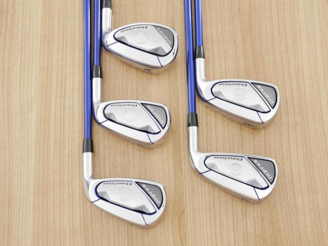 Iron set : Yamaha : ชุดเหล็ก Yamaha Inpres DriveStar (ออกปี 2023 ตีไกลที่สุด ไกลกว่าเหล็กทั่วไป 2 เบอร์ หน้าเด้งมากๆ) มีเหล็ก 7-Pw,Aw (5 ชิ้น) ก้านกราไฟต์ Fujikura Speeder NX M423i Flex R