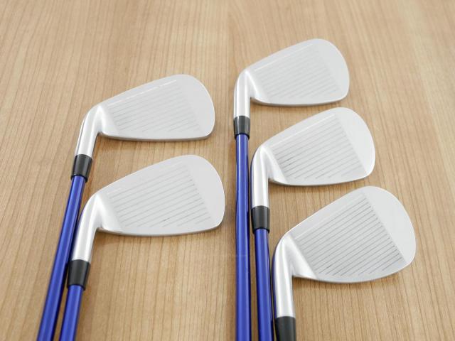 Iron set : Yamaha : ชุดเหล็ก Yamaha Inpres DriveStar (ออกปี 2023 ตีไกลที่สุด ไกลกว่าเหล็กทั่วไป 2 เบอร์ หน้าเด้งมากๆ) มีเหล็ก 7-Pw,Aw (5 ชิ้น) ก้านกราไฟต์ Fujikura Speeder NX M423i Flex R