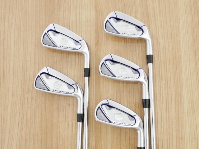 Iron set : Yamaha : ชุดเหล็ก Yamaha Inpres DriveStar (ออกปี 2023 ตีไกลที่สุด ไกลกว่าเหล็กทั่วไป 2 เบอร์ หน้าเด้งมากๆ) มีเหล็ก 6-Pw (5 ชิ้น) ก้านเหล็ก NS Pro 850 Neo Flex S