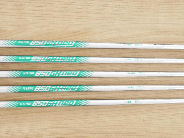 Iron set : Yamaha : ชุดเหล็ก Yamaha Inpres DriveStar (ออกปี 2023 ตีไกลที่สุด ไกลกว่าเหล็กทั่วไป 2 เบอร์ หน้าเด้งมากๆ) มีเหล็ก 6-Pw (5 ชิ้น) ก้านเหล็ก NS Pro 850 Neo Flex S