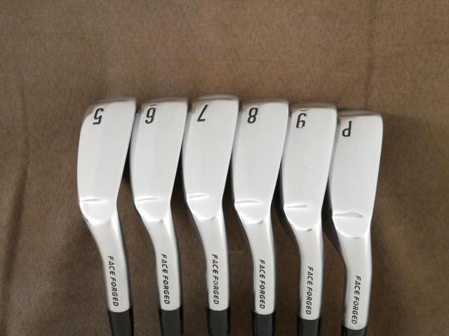 Iron set : Other Brand : ชุดเหล็ก Srixon ZX4 Face Forged (รุ่นปี 2021 ตีง่าย ไกล) มีเหล็ก 5-Pw (6 ชิ้น) ก้านเหล็ก NS Pro 950 NEO Flex S