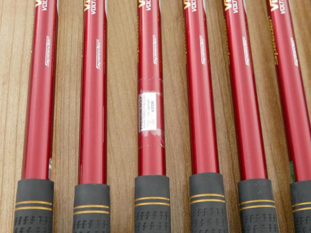 Iron set : Katana : ชุดเหล็ก Katana Voltio NINJA 880Hi Silver (รุ่นท็อปสุด ออกปี 2018 ตีง่าย ไกล สวยมากๆ) มีเหล็ก 6-Pw,Aw,Sw (7 ชิ้น) ก้านกราไฟต์ Fujikura Speeder 361 Flex R