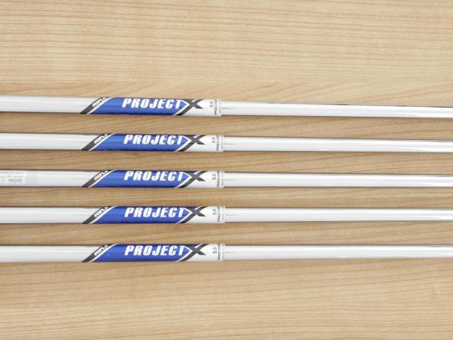 Iron set : Other Brand : ชุดเหล็ก A Grind G-CB Forged (นุ่มมากๆ หายากมากๆ) มีเหล็ก 6-Pw (5 ชิ้น) ก้านเหล็ก Project X 5.0 Flex SR