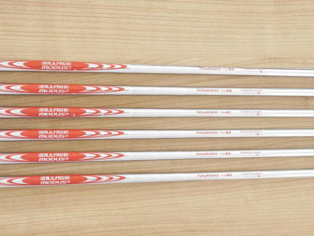 Iron set : Taylormade : ชุดเหล็ก Taylormade P8CB Forged (ซีรี่ย์ท้อปสุด ล่าสุด ออกปี 2025) มีเหล็ก 5-Pw (6 ชิ้น) ก้านเหล็ก NS Pro Modus 120 Flex S