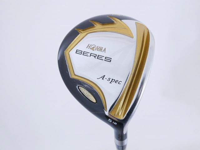 Fairway Wood : Honma : **ก้าน 3 ดาว** หัวไม้ 5 Honma Beres A-Spec II (ออกปี 2021 หน้าเด้งเกินกฏ) Loft 18 ก้าน ARMRQ A-Spec (47) Flex R (3 ดาว)