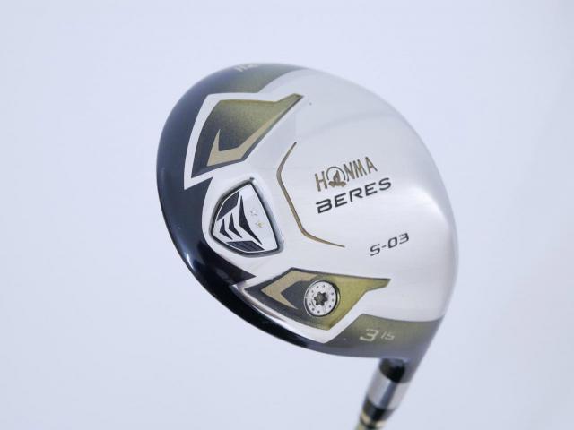 Fairway Wood : Honma : หัวไม้ 3 Honma Beres S-03 (ปี 2015) Loft 15 ก้าน ARMRQ 8 (49) FLex R (2 ดาว)