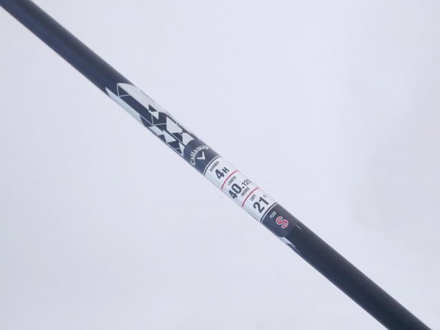 Fairway Wood : callaway : ไม้กระเทย Callaway Quantum Max (รุ่นล่าสุด ออกปี 2026) Loft 21 ก้าน Athlemax 60 Flex S