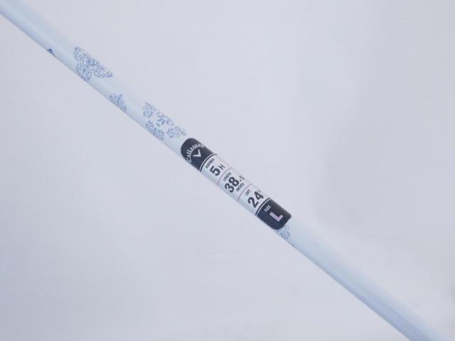 Lady club : All : ไม้กระเทย Callaway Paradym AI Smoke MAX FAST (รุ่นปี 2024 Japan Spec.) Loft 24 ก้าน Mitsubishi ELDIO 40 Flex L