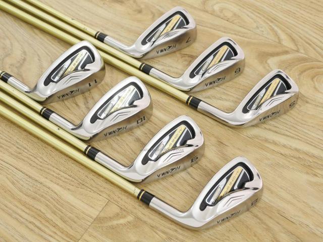 Iron set : Honma : ชุดเหล็ก Honma AMAZING Spec II (หน้าเด้ง โกงองศา ไกลมากๆ) มีเหล็ก 5-11 (7 ชิ้น ระยะเทียบเท่า 4-Pw) ก้าน ARMRQ 6 (45) Flex R (2 ดาว)
