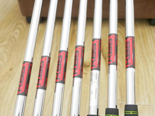 Iron set : Callaway : ชุดเหล็ก Callaway APEX Pro Forged (รุ่นล่าสุด ออกปี 2022) มีเหล็ก 4-Pw (7 ชิ้น) ก้านเหล็ก KBS Tour 120 Flex S