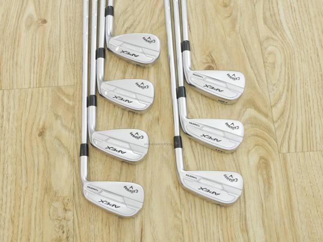 Iron set : Callaway : ชุดเหล็ก Callaway APEX Pro Forged (รุ่นล่าสุด ออกปี 2022) มีเหล็ก 4-Pw (7 ชิ้น) ก้านเหล็ก KBS Tour 120 Flex S