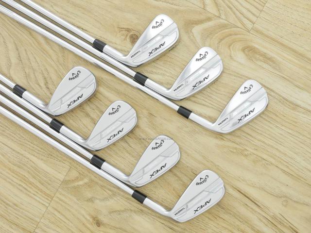 Iron set : Callaway : ชุดเหล็ก Callaway APEX Pro Forged (รุ่นล่าสุด ออกปี 2022) มีเหล็ก 4-Pw (7 ชิ้น) ก้านเหล็ก KBS Tour 120 Flex S