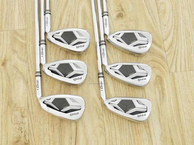 Iron set : Ping : ชุดเหล็ก Ping G430 (รุ่นล่าสุด ออกปี 2022 Japan Spec. ใบใหญ่ ง่าย ไกล) มีเหล็ก 6-W,45 (6 ชิ้น) ก้านเหล็ก Ping AWT 2.0 Lite Flex SR
