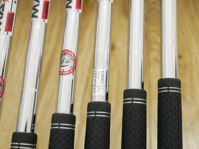Iron set : Taylormade : ชุดเหล็ก Taylormade Stealth (ออกปี 2022 Japan Spec.) มีเหล็ก 5-Pw (6 ชิ้น) ก้านเหล็ก KBS Max MT 85 Flex S