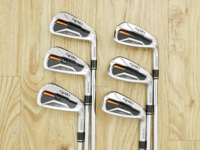 Iron set : Honma : ชุดเหล็ก Honma Tour World TW747P (ออกปี 2019) มีเหล็ก 5-10 (6 ชิ้น) ก้านเหล็ก NS Pro 950 Flex S