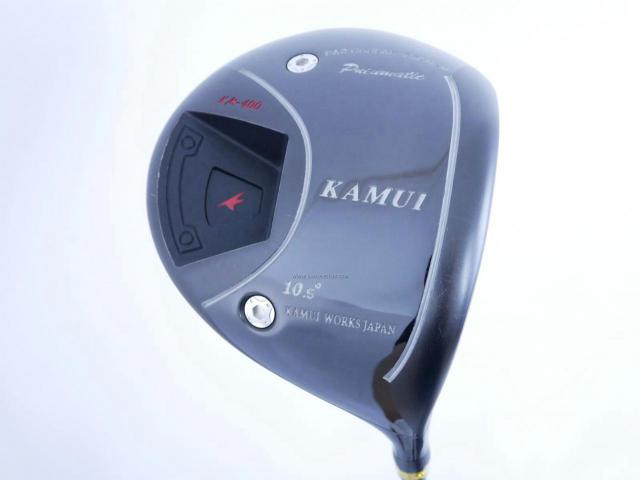 Driver : Kamuiworks : ไดรเวอร์ Kamuiworks KM-400 Non-Conforming (ปี 2020 หน้าเด้งเกินกฏ ไกลมากๆ มีสปริงข้างใน) Loft 10.5 ก้าน Fujikura Double Kick Flex R