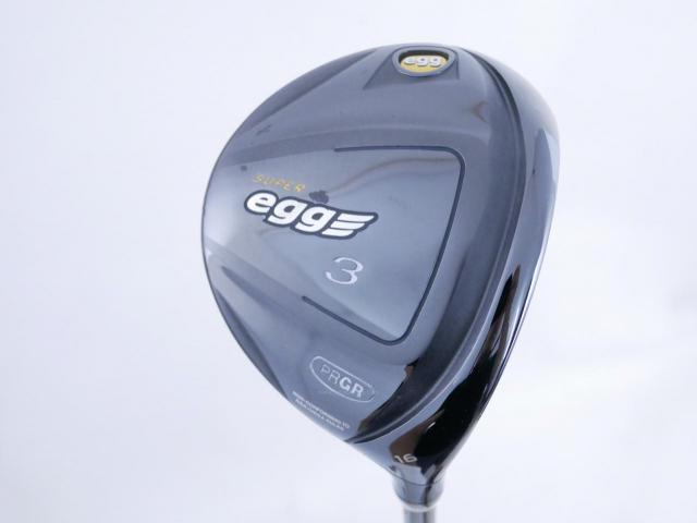 Fairway Wood : PRGR : หัวไม้ 3 PRGR Super Egg (หน้าเด้งเกินกฏ COR 0.84 ออกปี 2018 หายากมาก) Loft 16 Flex SR (M-40)