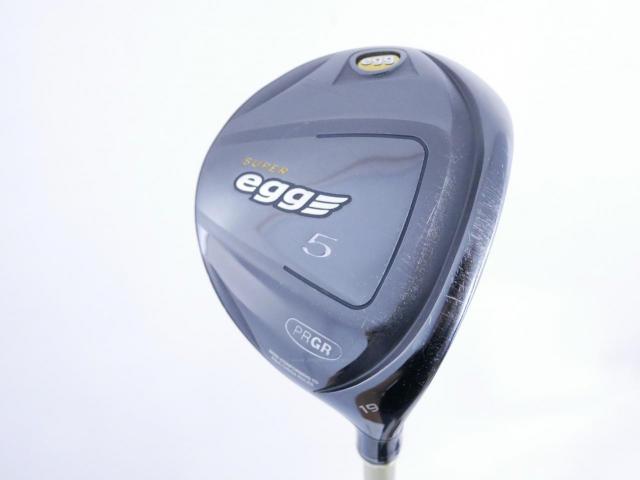 Fairway Wood : PRGR : หัวไม้ 5 PRGR Super Egg (หน้าเด้งเกินกฏ COR 0.84 ออกปี 2018 หายากมาก) Loft 19 Flex R2 (M-35)