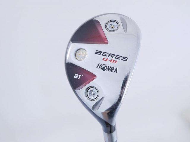 Fairway Wood : Honma : **ก้าน 3 ดาว** ไม้กระเทย Honma Beres U-01 Loft 21 ก้าน ARMRQ 6 (49) Flex R (3 ดาว)
