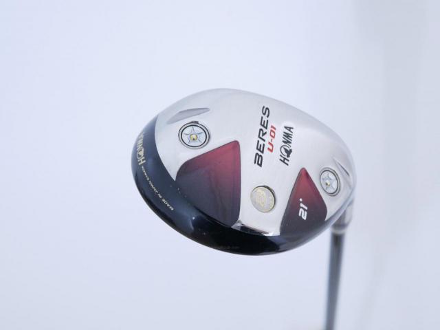 Fairway Wood : Honma : **ก้าน 3 ดาว** ไม้กระเทย Honma Beres U-01 Loft 21 ก้าน ARMRQ 6 (49) Flex R (3 ดาว)