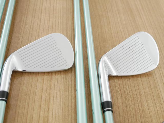 Lady club : All : ชุดเหล็ก Callaway ELYTE Max Fast (ออกปี 2025 ตีง่ายมาก ไกล Japan Spec.) มีเหล็ก 6-Pw,Aw,Sw (7 ชิ้น) ก้านกราไฟต์ UST Mamiya LINQ 40 Flex L (Lady)