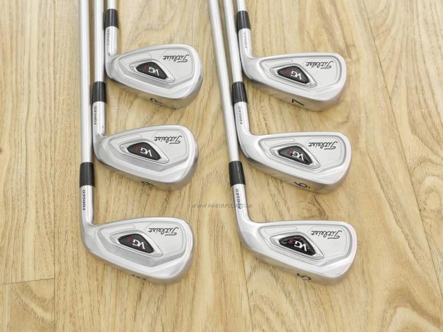 Iron set : Titleist : ชุดเหล็ก Titleist VG3 Forged (ปี 2017 Japan Spec. นุ่มแน่น) มีเหล็ก 5-Pw (6 ชิ้น) ก้านกราไฟต์ Mitsubishi Rayon VGI Flex R