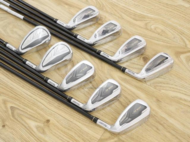 Iron set : Maruman : **ของใหม่ ยังไม่แกะพลาสติก** ชุดเหล็ก Maruman Shuttle Gold (ออกปี 2019 ตีง่าย ไกลสุดๆๆๆๆ) มีเหล็ก 5-Pw,Pa,Aw,As,Sw (9 ชิ้น) ก้านกราไฟต์ Mitsubishi FUBUKI SG200 Flex R