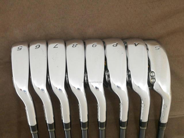 Iron set : Taylormade : ชุดเหล็ก Taylormade R7 CGB MAX (ใบใหญ่ ตีง่าย) มีเหล็ก 5-Pw,Aw,Sw (8 ชิ้น) ก้านกราไฟต์ Flex R