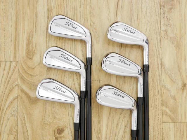 Iron set : Titleist : ชุดเหล็ก Titleist T200 Forged (รุ่นล่าสุด ออกปี 2023 Japan Spec) มีเหล็ก 5-Pw (6 ชิ้น) ก้านกราไฟต์ Mitsubishi TENSEI AM2 Flex S