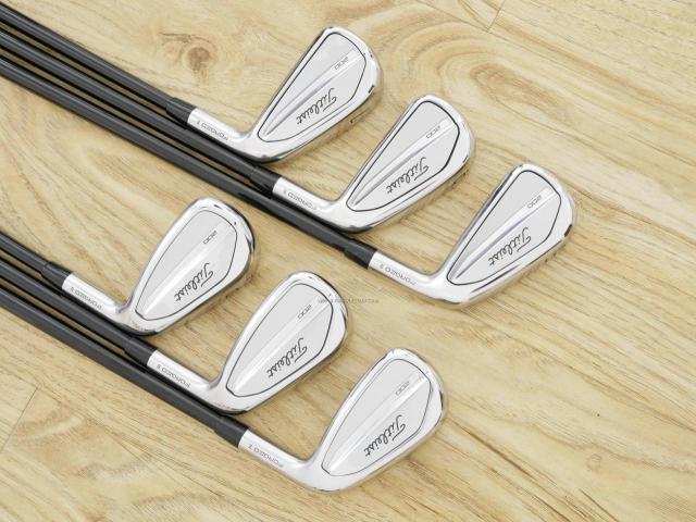 Iron set : Titleist : ชุดเหล็ก Titleist T200 Forged (รุ่นล่าสุด ออกปี 2023 Japan Spec) มีเหล็ก 5-Pw (6 ชิ้น) ก้านกราไฟต์ Mitsubishi TENSEI AM2 Flex S
