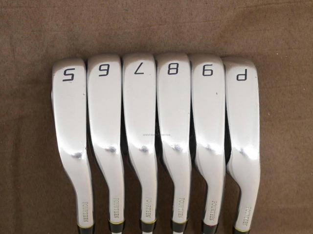 Iron set : Fourteen : ชุดเหล็ก Fourteen TC-510 Forged (นุ่มมากๆ เป็นเหล็ก S25C) มีเหล็ก 5-Pw (6 ชิ้น) ก้านเหล็ก NS Pro 950 Flex R