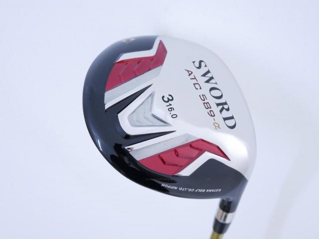 Fairway Wood : Katana : หัวไม้ 3 Katana Sword ATC-589a (ปี 2015) Loft 16 ก้าน Speeder 589 Flex SR