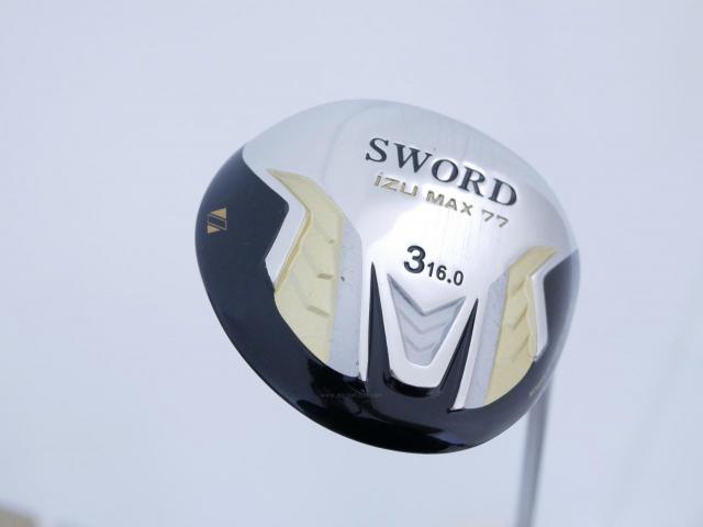 Fairway Wood : Katana : หัวไม้ 3 Katana Sword IZU MAX 77 (ปี 2019) Loft 16 ก้าน Fujikura Speeder 588 Flex R