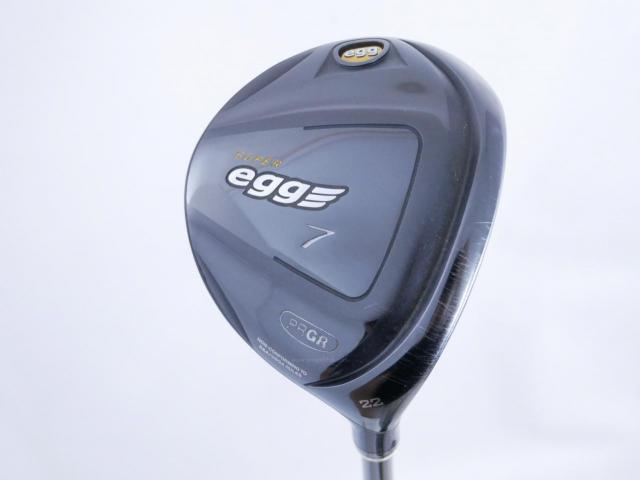 Fairway Wood : PRGR : หัวไม้ 7 PRGR Super Egg (หน้าเด้งเกินกฏ COR 0.84 ออกปี 2018 หายากมาก) Loft 22 Flex R (M-37)