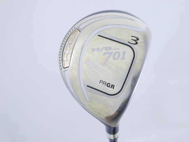 Fairway Wood : PRGR : หัวไม้ 3 PRGR H/S 701 (หัวทอง) Loft 16 ก้าน M-37 Flex R