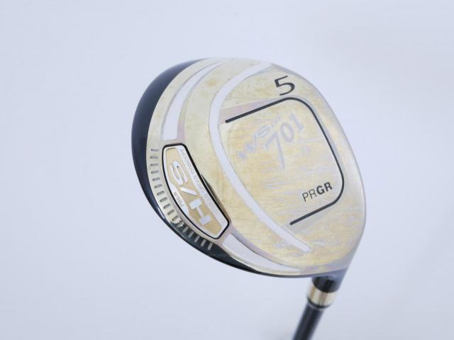 Fairway Wood : PRGR : หัวไม้ 5 PRGR H/S 701 (หัวทอง) Loft 18 ก้าน M-37 Flex R
