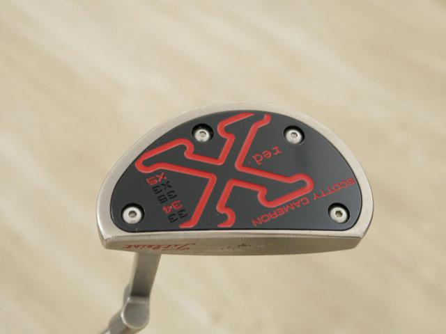 Putter : All : พัตเตอร์ Scotty Camaron Red X5 (Mallet) ยาว 33 นิ้ว